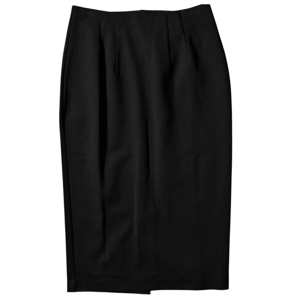 Eileen Fisher Black Womens size Petite Small Pencil Skirt NEW Pencel Sustainable